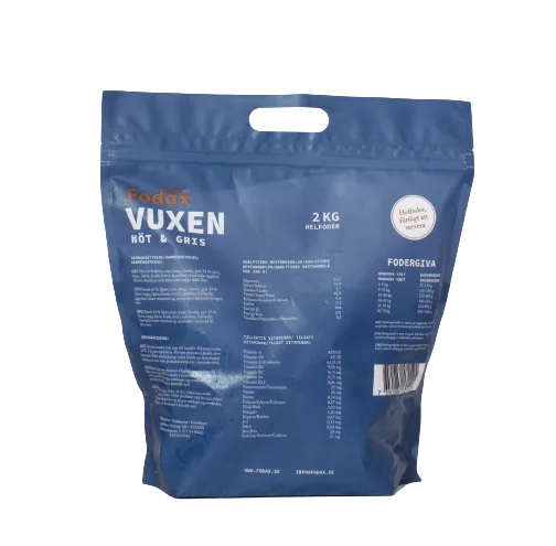 Fodax Vuxen 1,5 kg - aikuinen