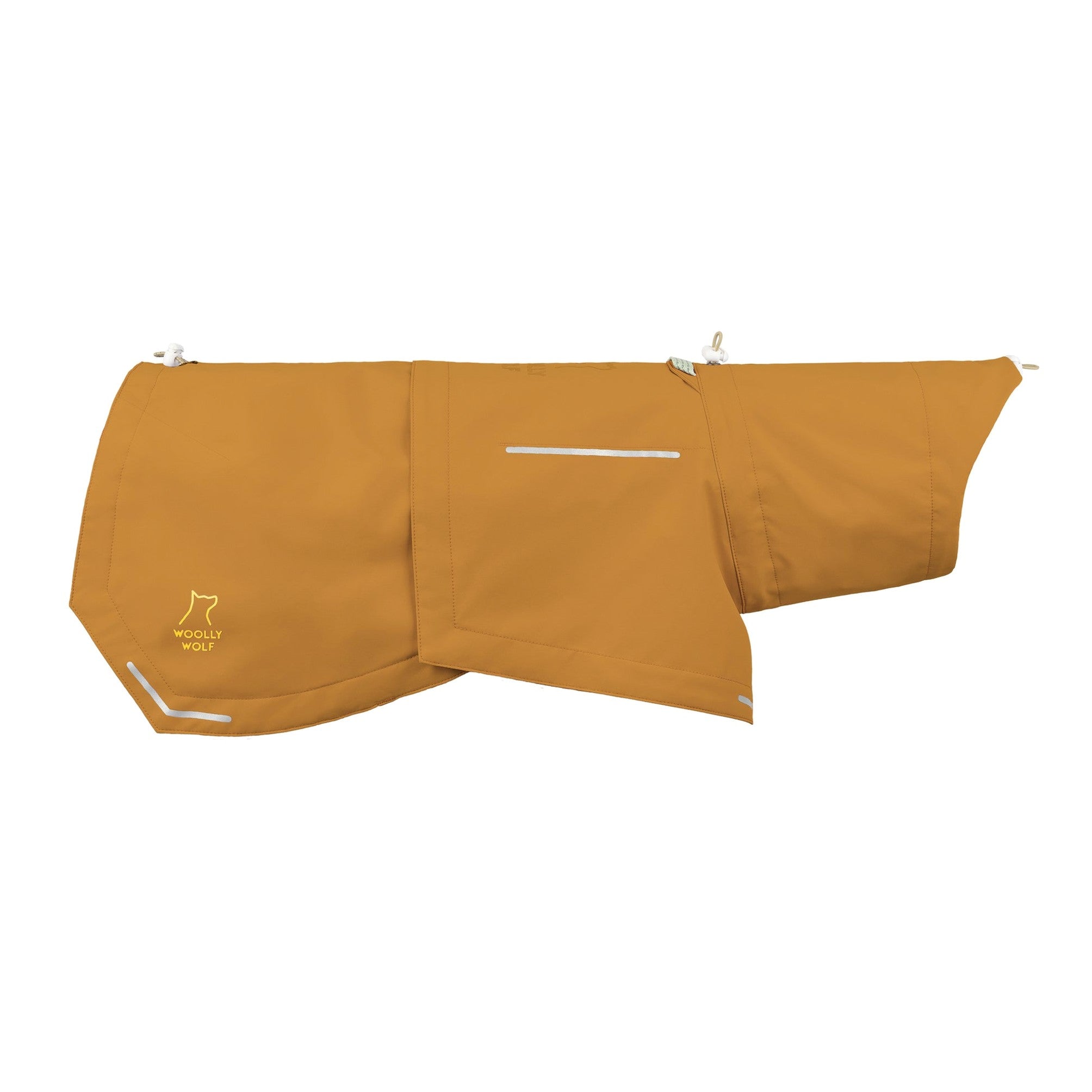 Woolly Wolf Cloudshell sadetakki Ruskea