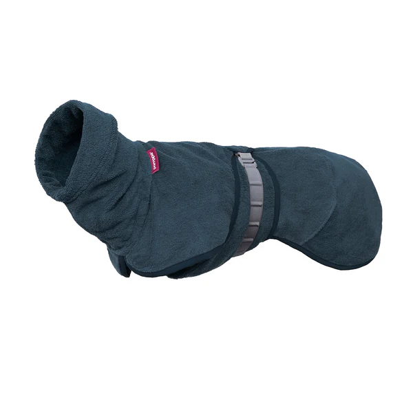 BathPomppa – Koiran kylpytakki, midnight blue